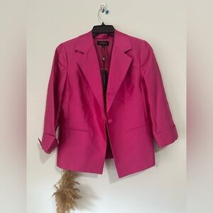 Talbots Women's Bold Pink Blazer